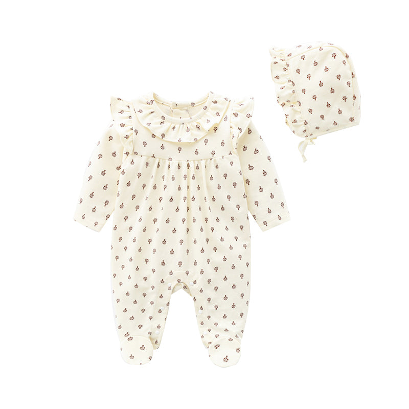 Baby Girls Print Jumpsuits ...