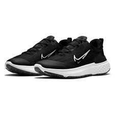 NIKE React Miler 2 Shield Water Repellent Running Shoe, Main, color, BLACK/ SILVER