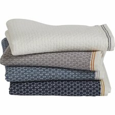 Mediterranean 100% Cotton Single Piece Washcloth