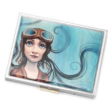 KELLY VIVANCO CASES | Fly, Amelia, Earhart, Case, Mirror, Wallet, Plants, Red, Artist, Series | UncommonGoods