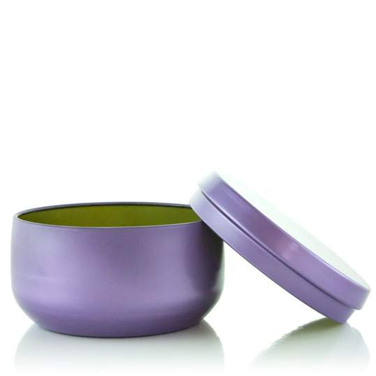 Elegant Purple 8 oz Tin Can...