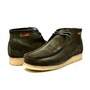 British Walkers Walker 100 Wallabee Boot Style Men's Green Leather and Suede
