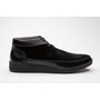 Johnny Famous Bally Style Central Park Men's Black Suede