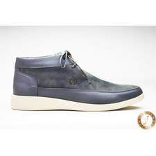 Johnny Famous Bally Style Central Park Men's Gray Suede