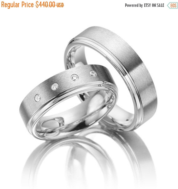 ON SALE Matching Silver Wed...