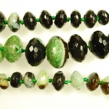 Agate, Faceted Rondelle