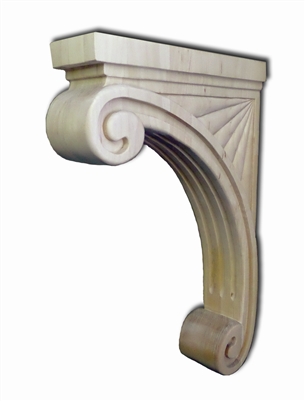 Fluted Countertop Support -...