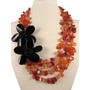 Carnelian and Black Onyx Se...