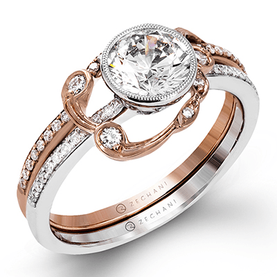 Diamond Wedding Ring Set