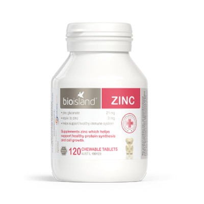 Bio Island Zinc 120’s Chewable