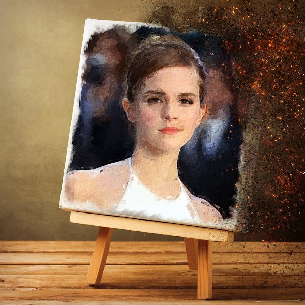 Fire Draw #31 Emma Watson -...