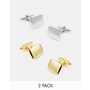 ASOS Cufflinks 2 Pack SAVE 20%