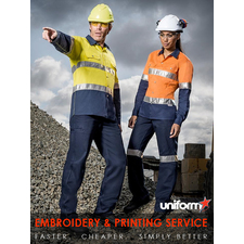 Syzmik Womens Day/Night Industrial Shirt Hooped