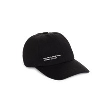 PANGAIA Organic Cotton Baseball Cap, Main, color, Black