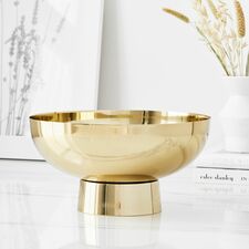 Foundations Metal Centerpiece Bowl
