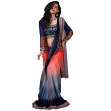 Garg Fashion Bomberg Women's Saree
