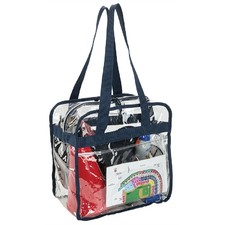 Game Day Clear PVC Tote - FemmePromo