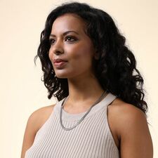 Sterling Silver 5.6mm Diamond Cut Cuban Chain Necklace