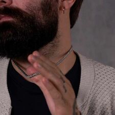 Sterling Silver 4.5mm Twisted Round Foxtail Chain Necklace