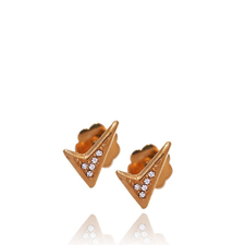 Rebecca Minkoff Pave Heart Studs | Rebecca Minkoff Online Store
