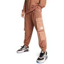 TOPMAN Rib Cargo Joggers, Main, color, BROWN