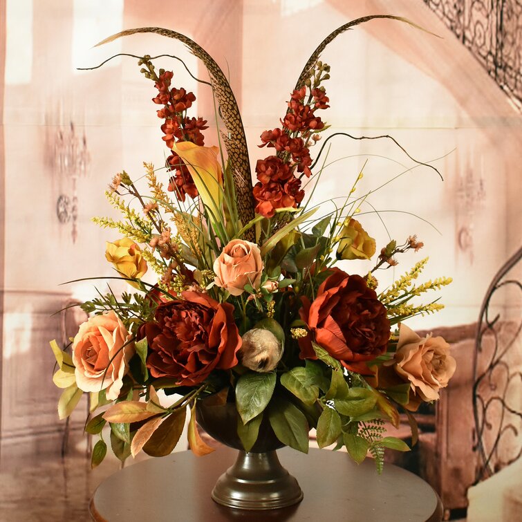Mixed Centerpiece in Decorative Vase