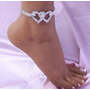 Double Heart Anklet Anklet ...