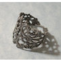 Adjustable Silver Filigree Ring