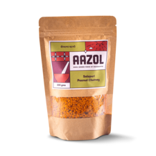 Buy Homemade Maharashtrian Solapuri Sengdana Chutney | Aazol | Rs- 195