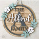 Family Name Floral Theme