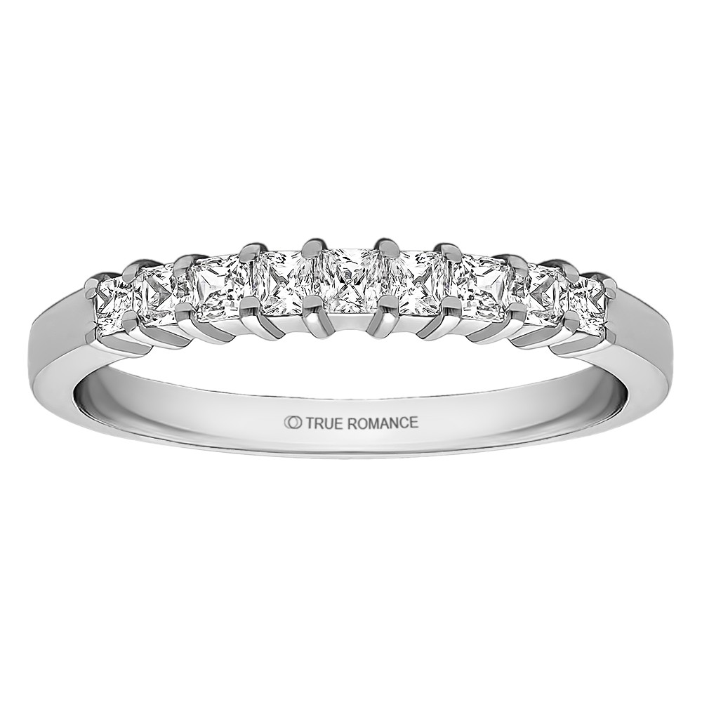 White Diamond Wedding Ring
