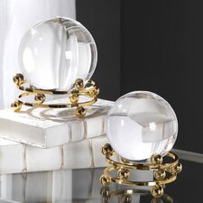 Moises 2 Piece Spheres Water Globe Set