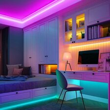 32FT Smart Wifi LED Strip Light Tape RGB Flexible SMD 5050 For Google Alexa Home