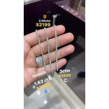 14k white gold Diamond Tennis Bracelet PROMOTION