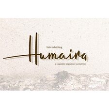 Humaira Free Font