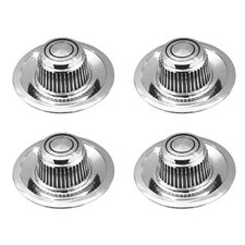 Rally Wheel Cap Set, Plastic, 4pcs
