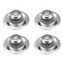 Rally Wheel Cap Set, Plastic, 4pcs