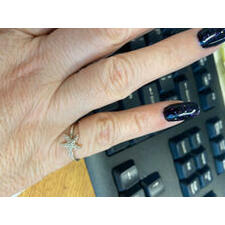 Sterling Silver Starfish Ring - Ocean and Company