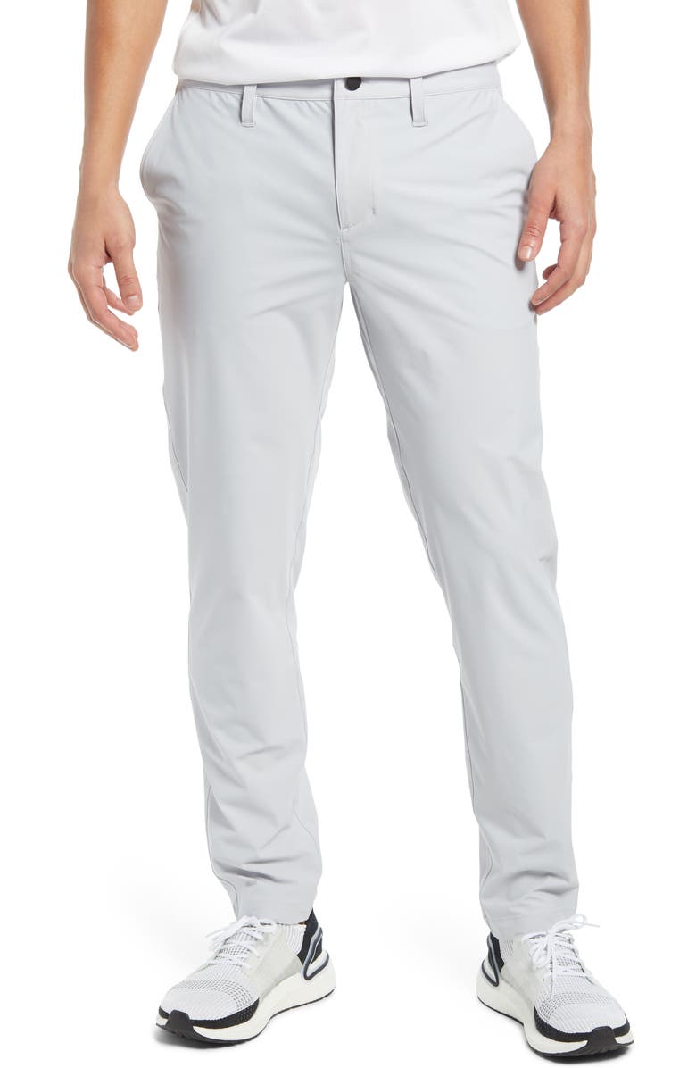 Torrey Slim Fit Performance Pants, Main, color, GREY MICRO