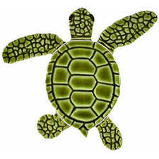 Loggerhead Turtle Swimming Pool Mosaic