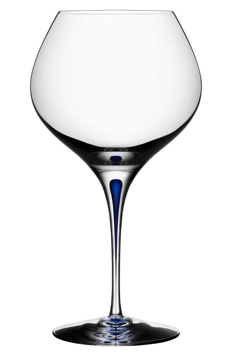 ORREFORS 'Intermezzo' Bouquet Glass, Main, color, CLEAR/ BLUE