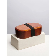 Redwood Forest - Wooden Bento Lunch / Snack Box 450 ml - Dzukou