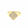 Diamond Ladies Ring in 14K Yellow Gold