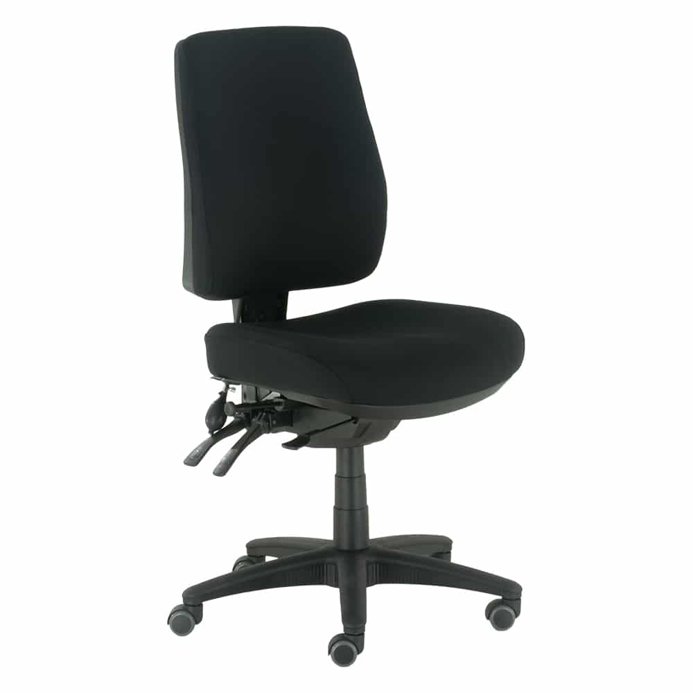 Swiss Office Chair with Inflatable Lumbar Support