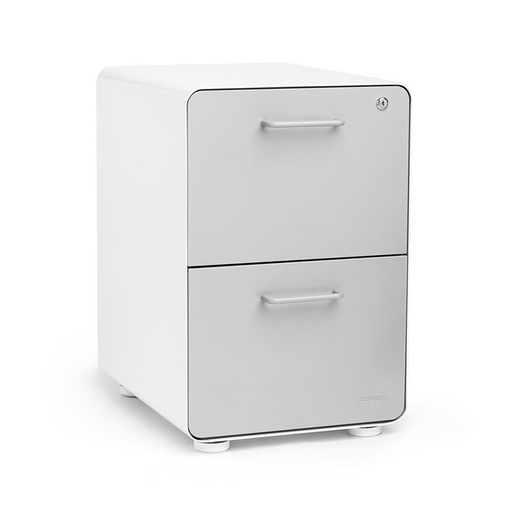 Stow 2 Drawer Vertical Filing Cabinet