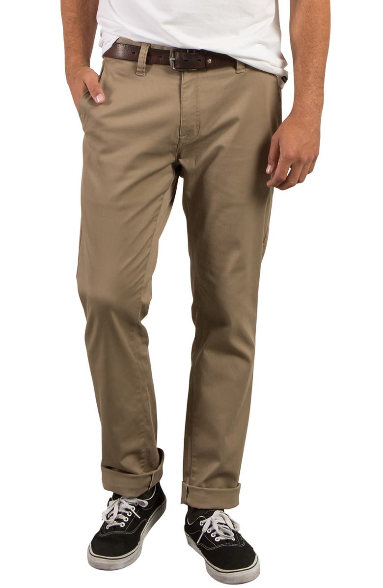  Modern Stretch Chino Pants, Main, color, KHAKI