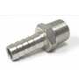 1/2” NPT threaded nipple to 1/2” barb