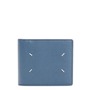 MAISON MARGIELA Pebbled Leather Bifold Wallet, Main, color, DENIM