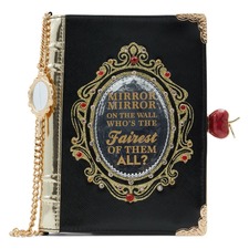 ALDO x Disney Snow White Storybook Clutch, Main, color, BLACK MULTI