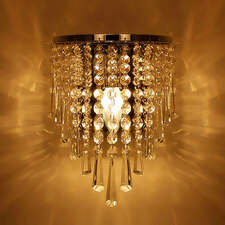 Modern Crystal Chandelier Wall Light Lighting Fixture E14 LED wall Lights led wall lamps